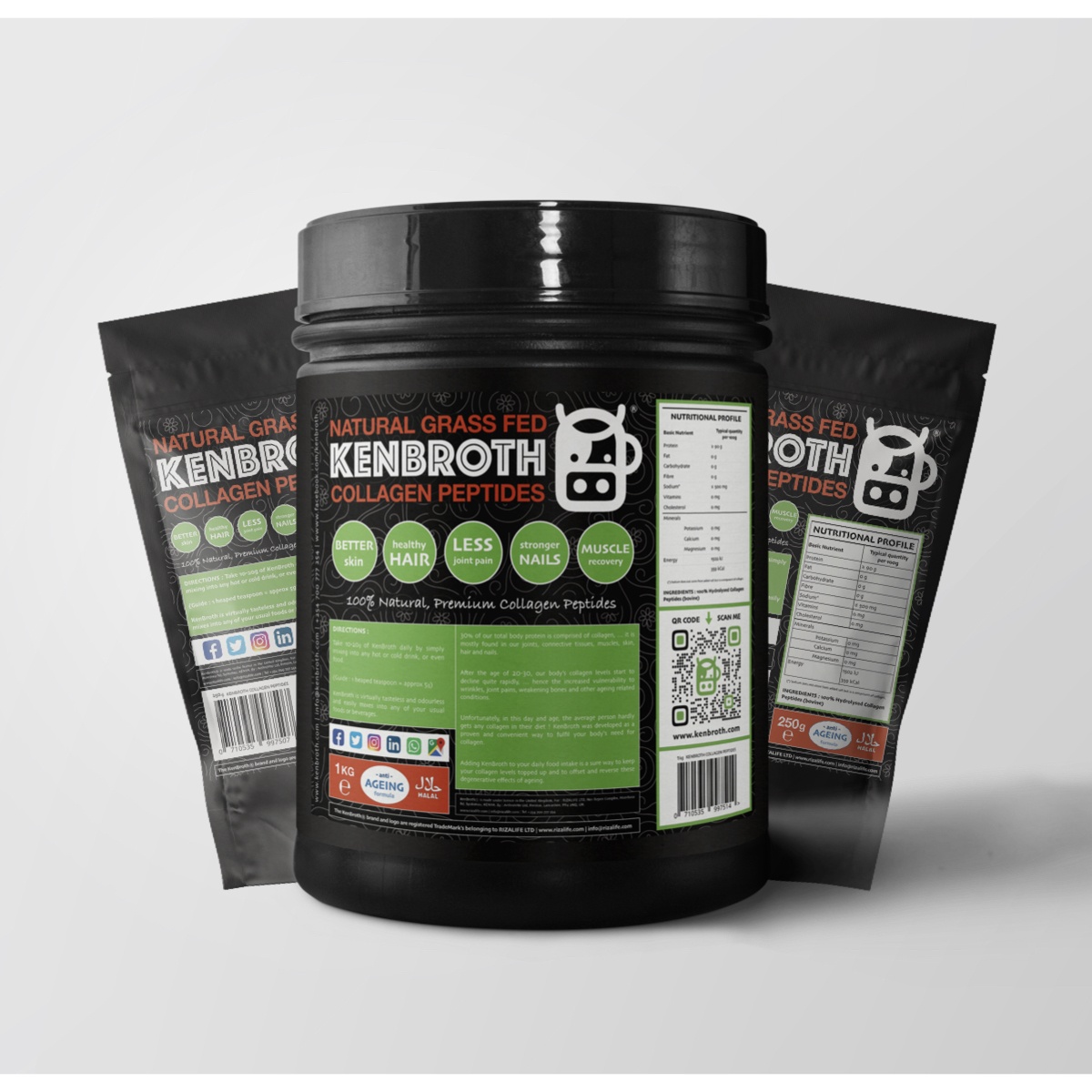 KenBroth 1kg and 250g image